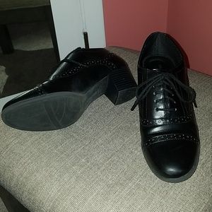Leather comfort shoes
